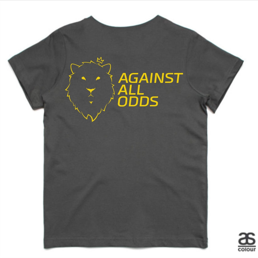 Against All Odds #02 Kids Tee (GOLD Print)