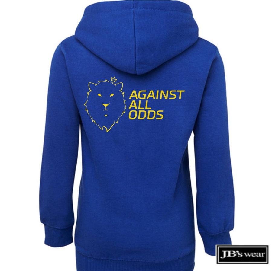 Against All Odds #02 Youth Hoodie (GOLD Print)