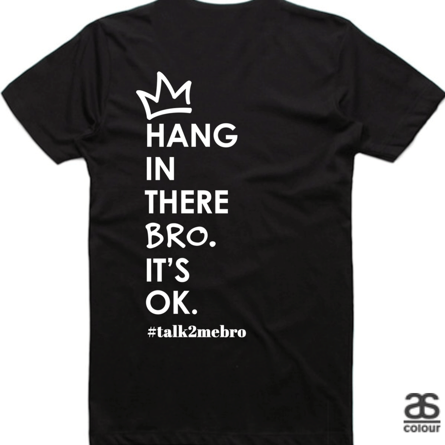 #T2MB Hang In There - Mens Black Tee