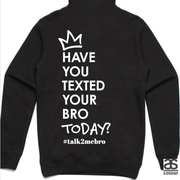 #T2MB Texted Today? - Unisex Black Hoodie