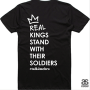 #T2MB Real Kings - Mens Black Tee