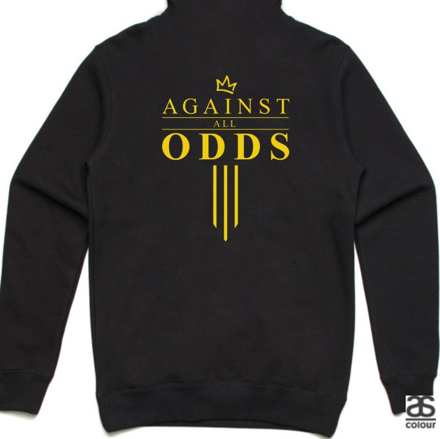 Against All Odds #03 Unisex Hoodie (GOLD Print)