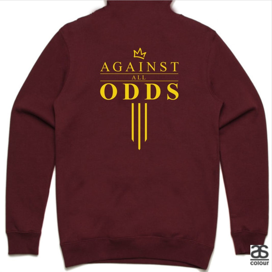 Against All Odds #03 Unisex Hoodie (GOLD Print)