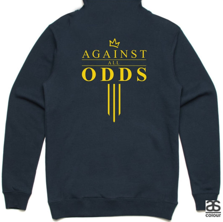 Against All Odds #03 Unisex Hoodie (GOLD Print)
