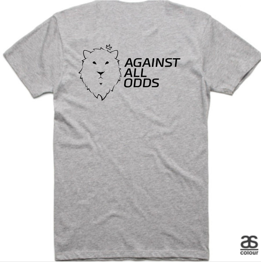 Against All Odds #02 Mens Tees (B&W Print)