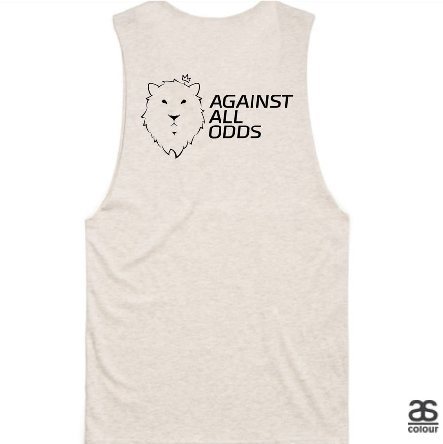 Against All Odds #02 Mens Tanks (B&W Print)