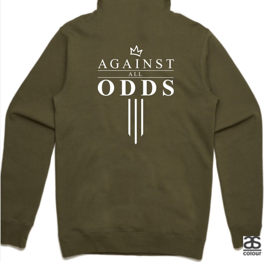 Against All Odds #03 Unisex Hoodies (B&W Print)