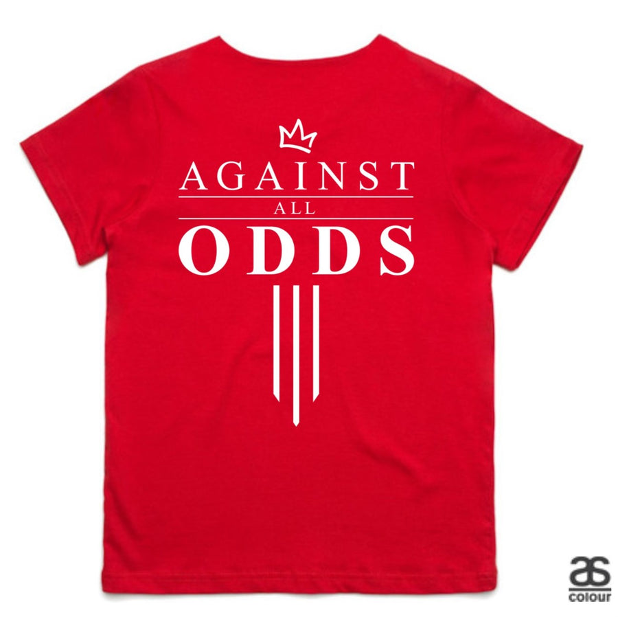 Against All Odds #03 Kids Tee (B&W Print)
