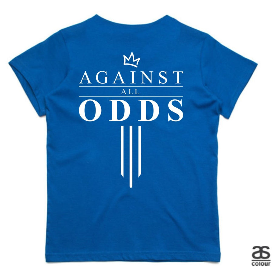 Against All Odds #03 Kids Tee (B&W Print)