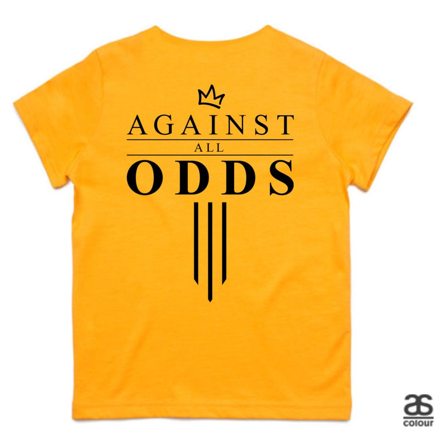 Against All Odds #03 Kids Tee (B&W Print)
