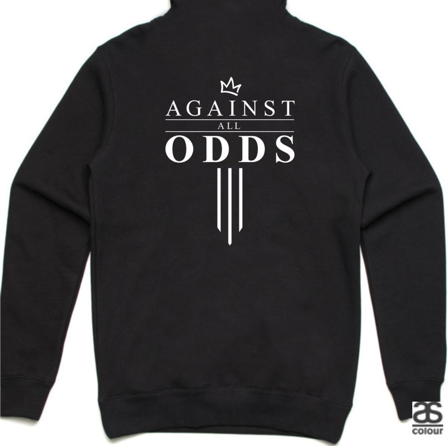 Against All Odds #03 Unisex Hoodies (B&W Print)