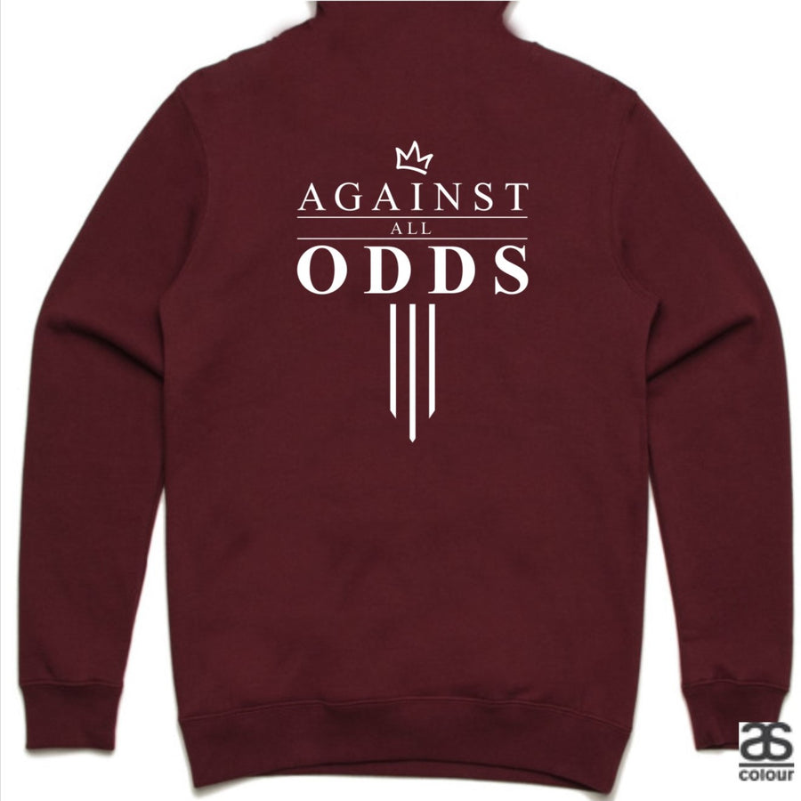 Against All Odds #03 Unisex Hoodies (B&W Print)