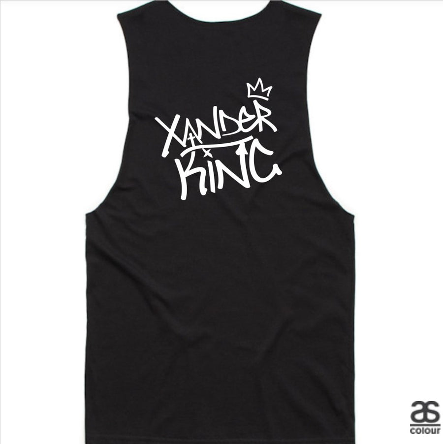 XK Crown (Mini) - Mens Black Tank