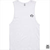 XK Crown (Mini) - Mens White Tank