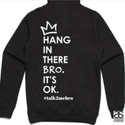 #T2MB Hang In There - Unisex Black Hoodie