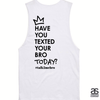 #T2MB Texted Today? - Mens White Tank