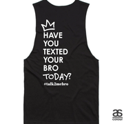 #T2MB Texted Today? - Mens Black Tank