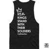 #T2MB Real Kings - Mens Black Tank