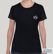 XK Crown (Mini) - Ladies Black Tee