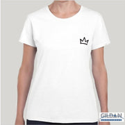 XK Crown (Mini) - Ladies White Tee