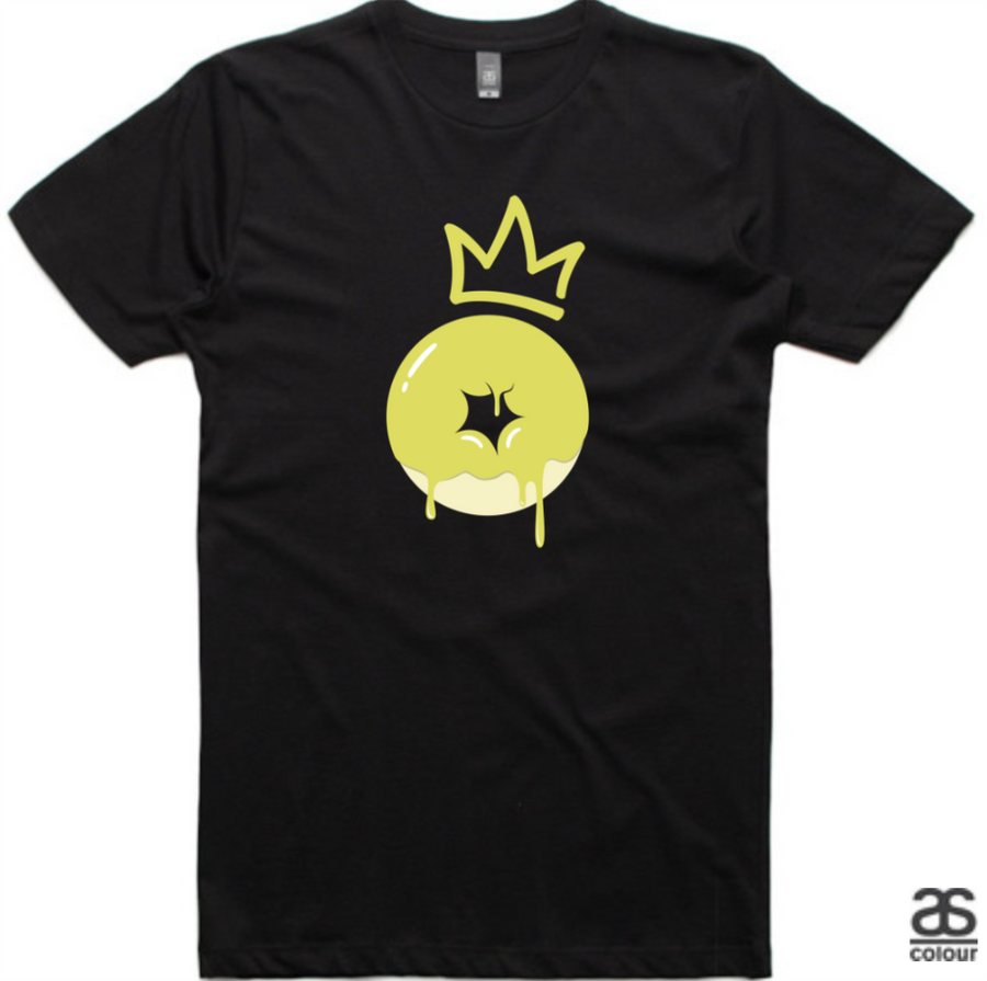 XK Gold Donut - Men’s Black Tee