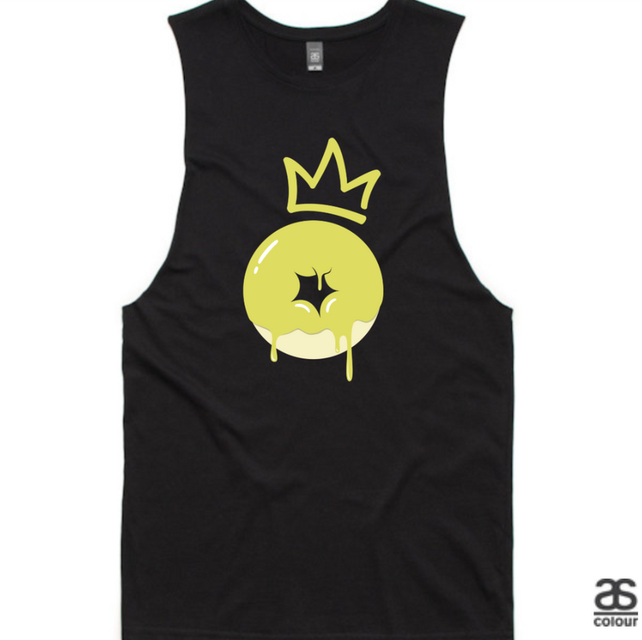 XK Gold Donut - Men’s Black Tank