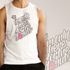 XK Here For... - Men’s White Tank