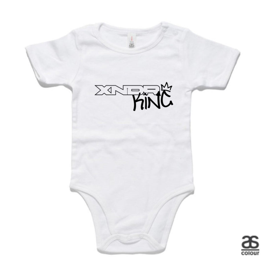 XNDR KING Logo Baby Onesie