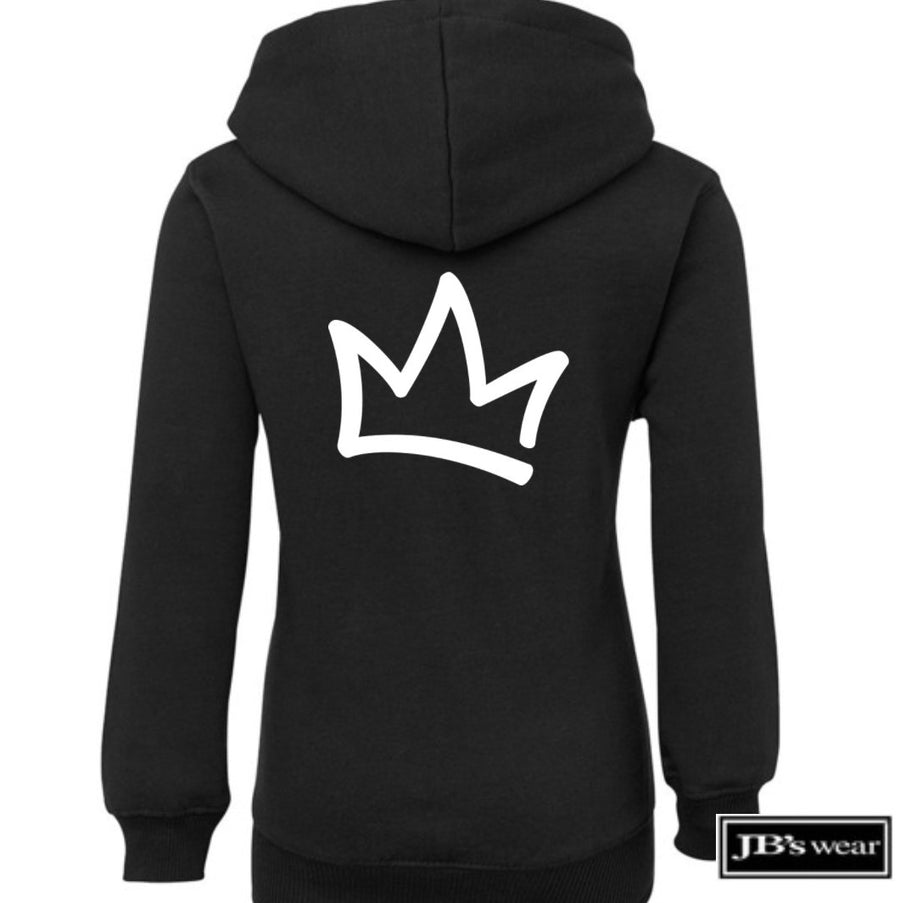 XNDR KING Logo Youth Black Hoodie